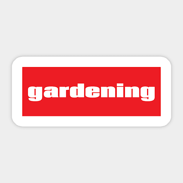 Gardening Sticker by ProjectX23Red